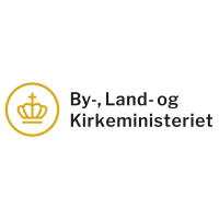 By-, Land- og Kirkeministeriet - logo