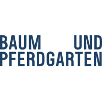 Logo: BAUM UND PFERDGARTEN A/S